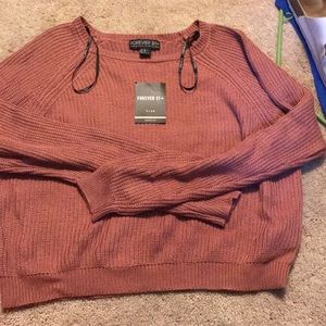 Cropped sweater